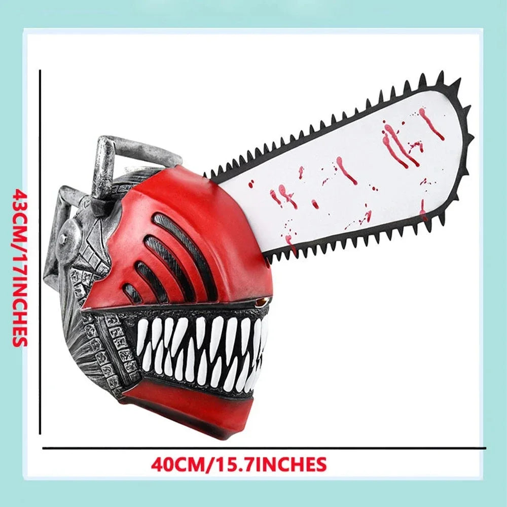 Anime Chainsaw Man Cosplay Saws Hand Headgear Pochita