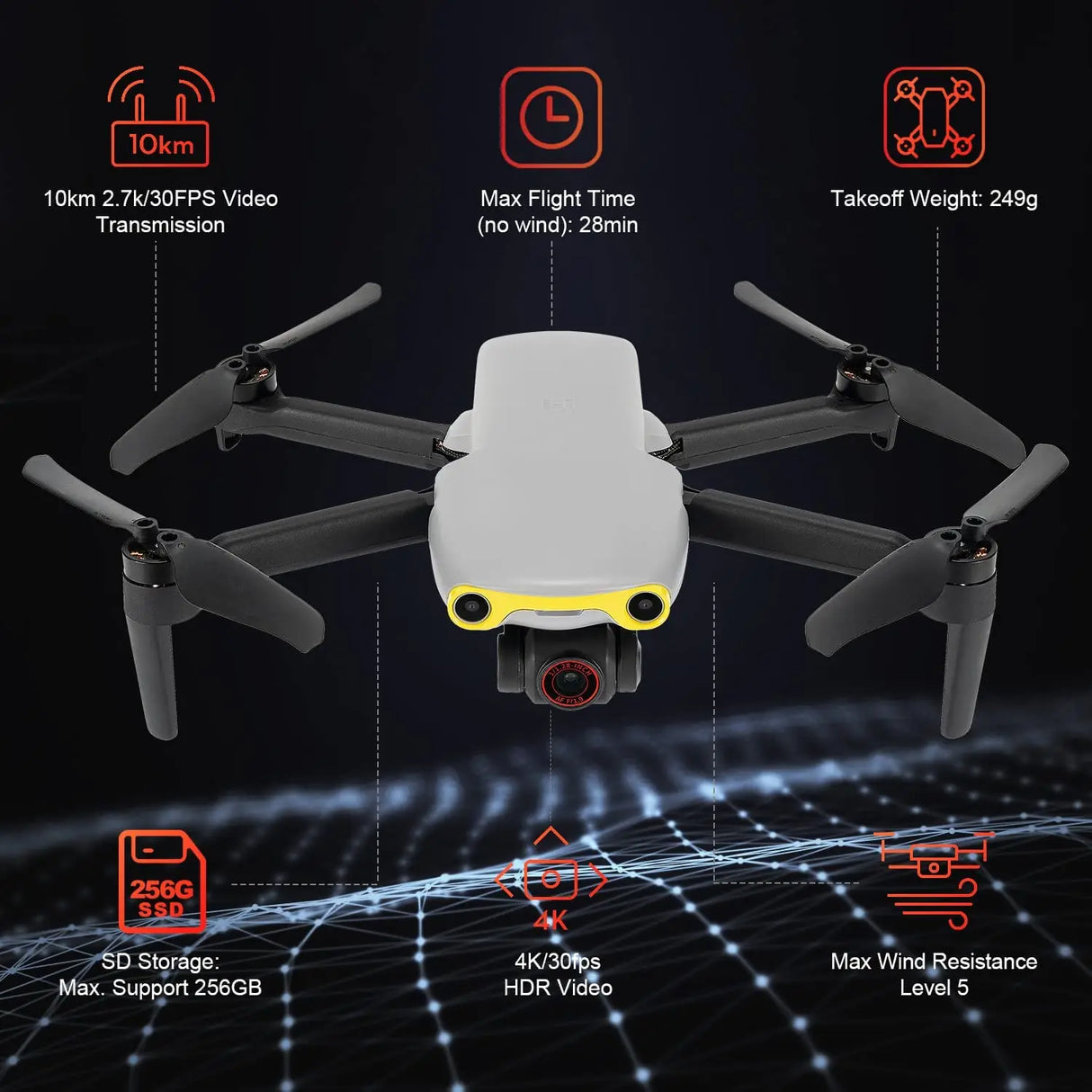 Autel Robotics EVO Nano Plus 249g Mini Drone