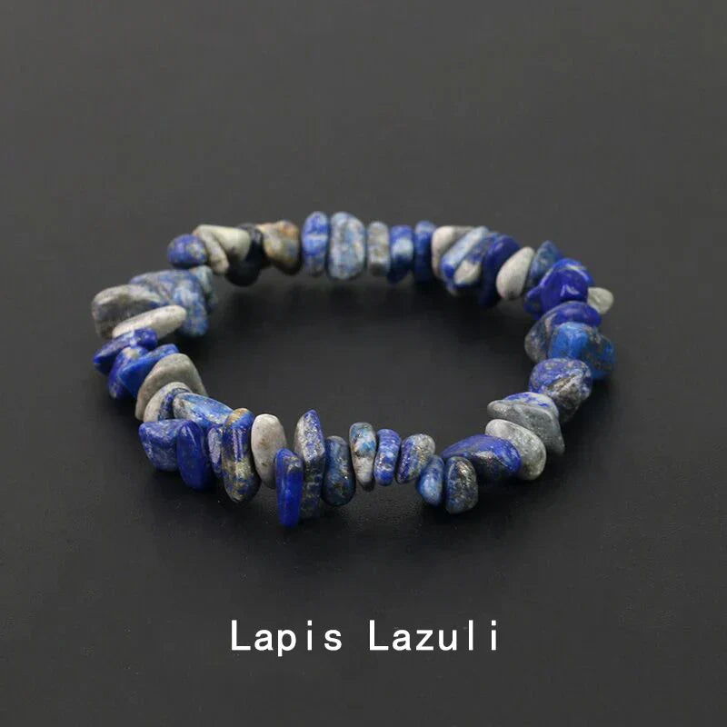 Natural Crystal Gemstone Irregular Energy Stone Bracelet Beads