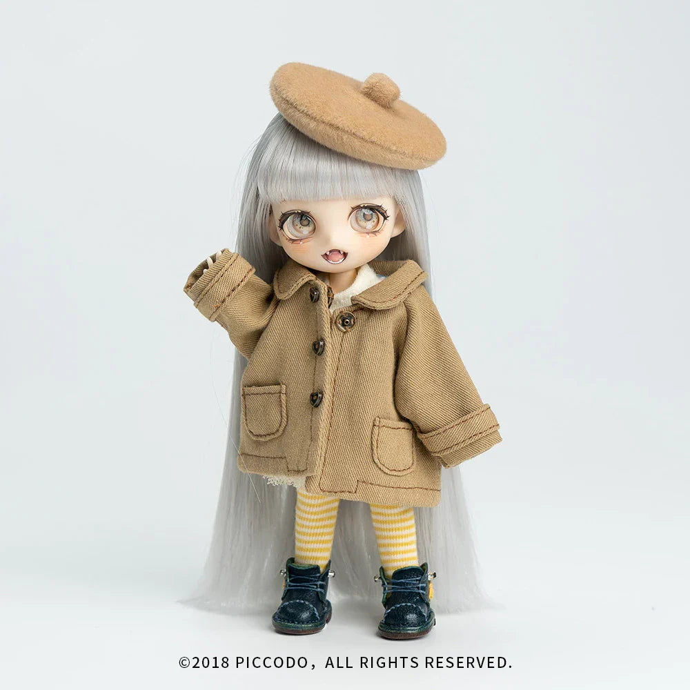 Ob11 Doll Wigs Soft Cute Braid Hair Bangs