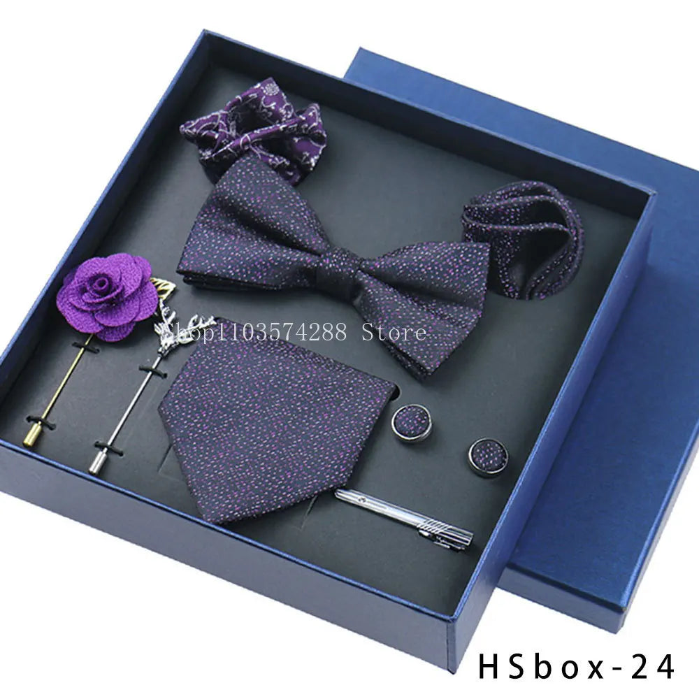 Luxury High Grade Mens Tie Set Nice Gift