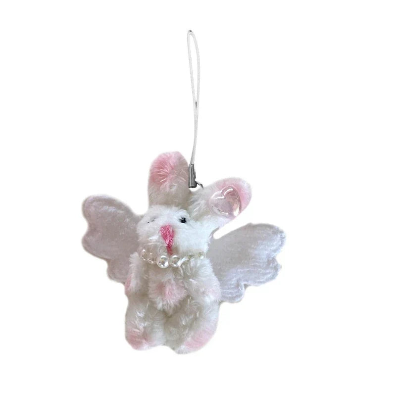Bunny Heart Phone Chain Korean INS Punk Cute