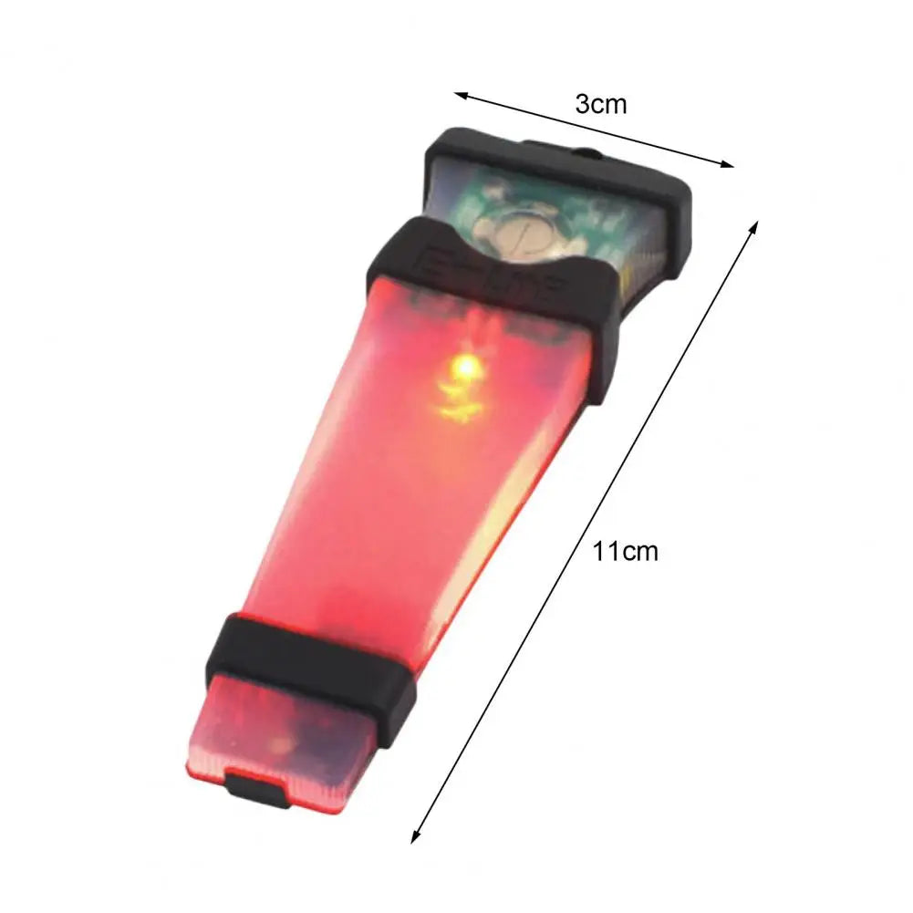 High Brightness Helmet Flashlight 3 Colors Safety Alert