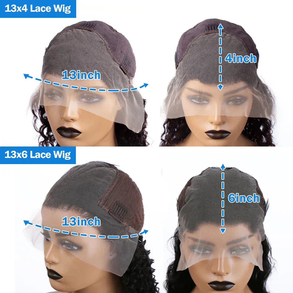 30 40 Inch 13x4 Body Wave Lace Front