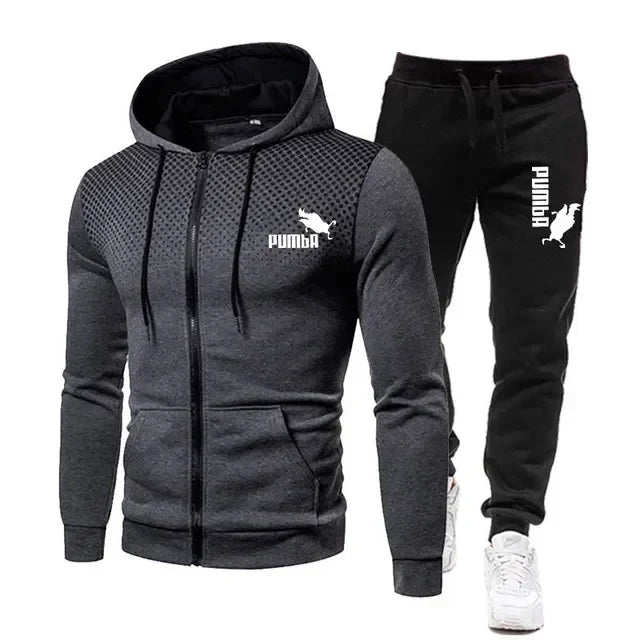 Autumn Winter Discovery Men Suit New Brand Sports