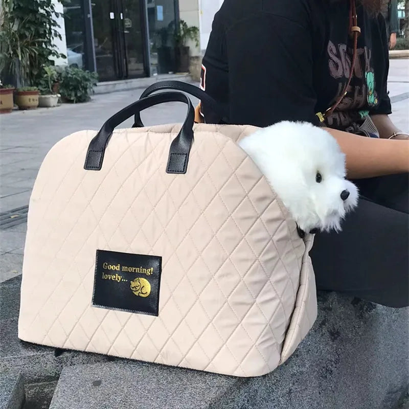 Portable Warm Kennel Pet Dog Carrier Bag Car