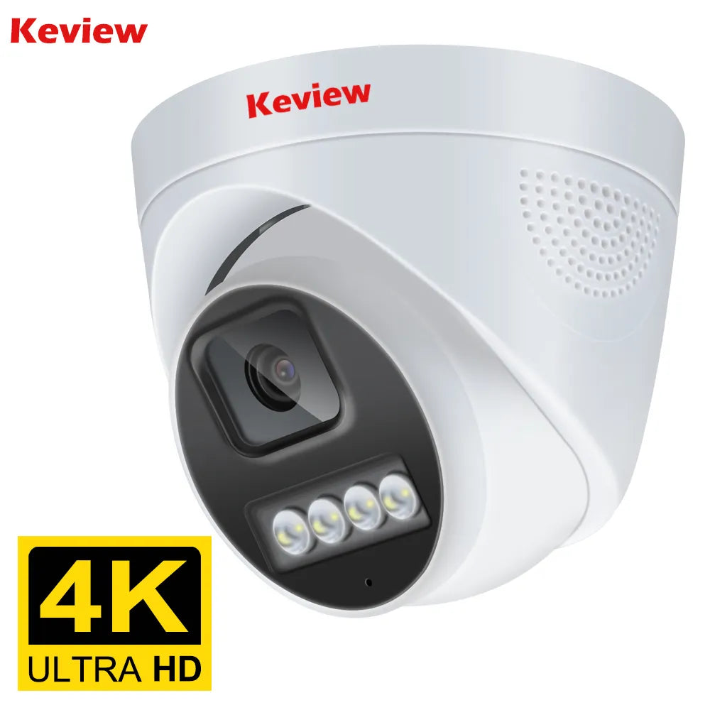 4K 8MP POE IP Camera Audio H.265 Onvif
