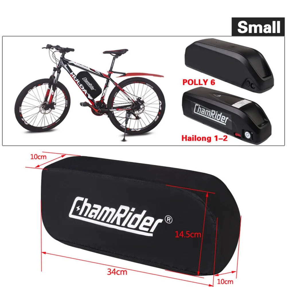 1pc Battery Protected Cover Waterproof E-bike Bag Battery