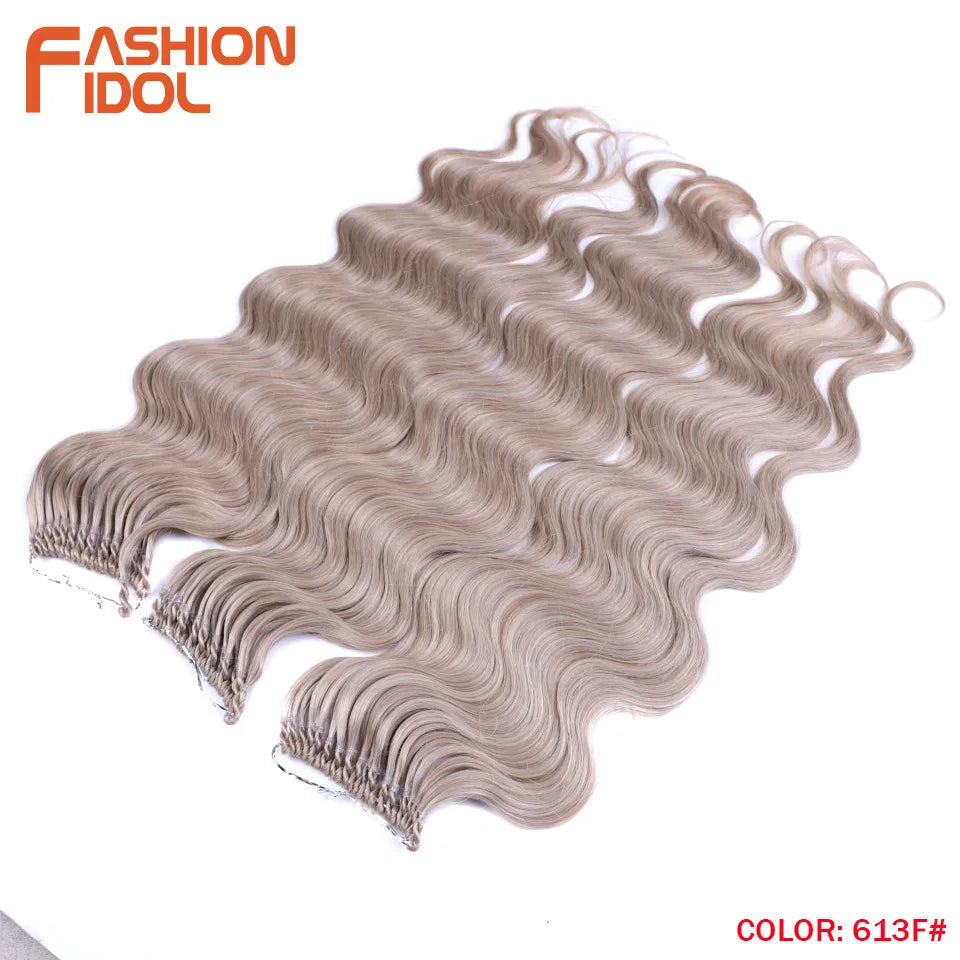 FASHION IDOL 24 Inch Body Wave Crochet Hair