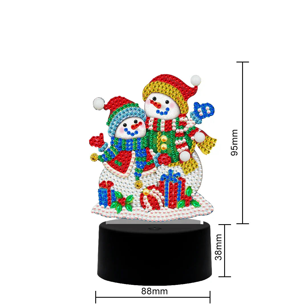 New Design DIY Diamond Painting LED Light Embroidery