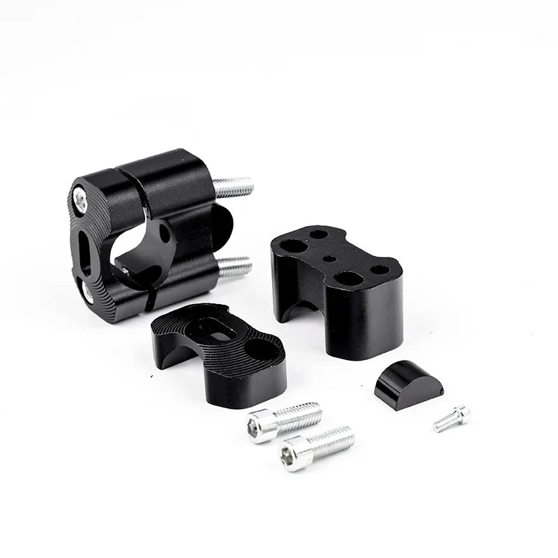 CNC Off-Road Motorcycle Bar Clamps Handlebar Risers Adapter 22mm/28mm