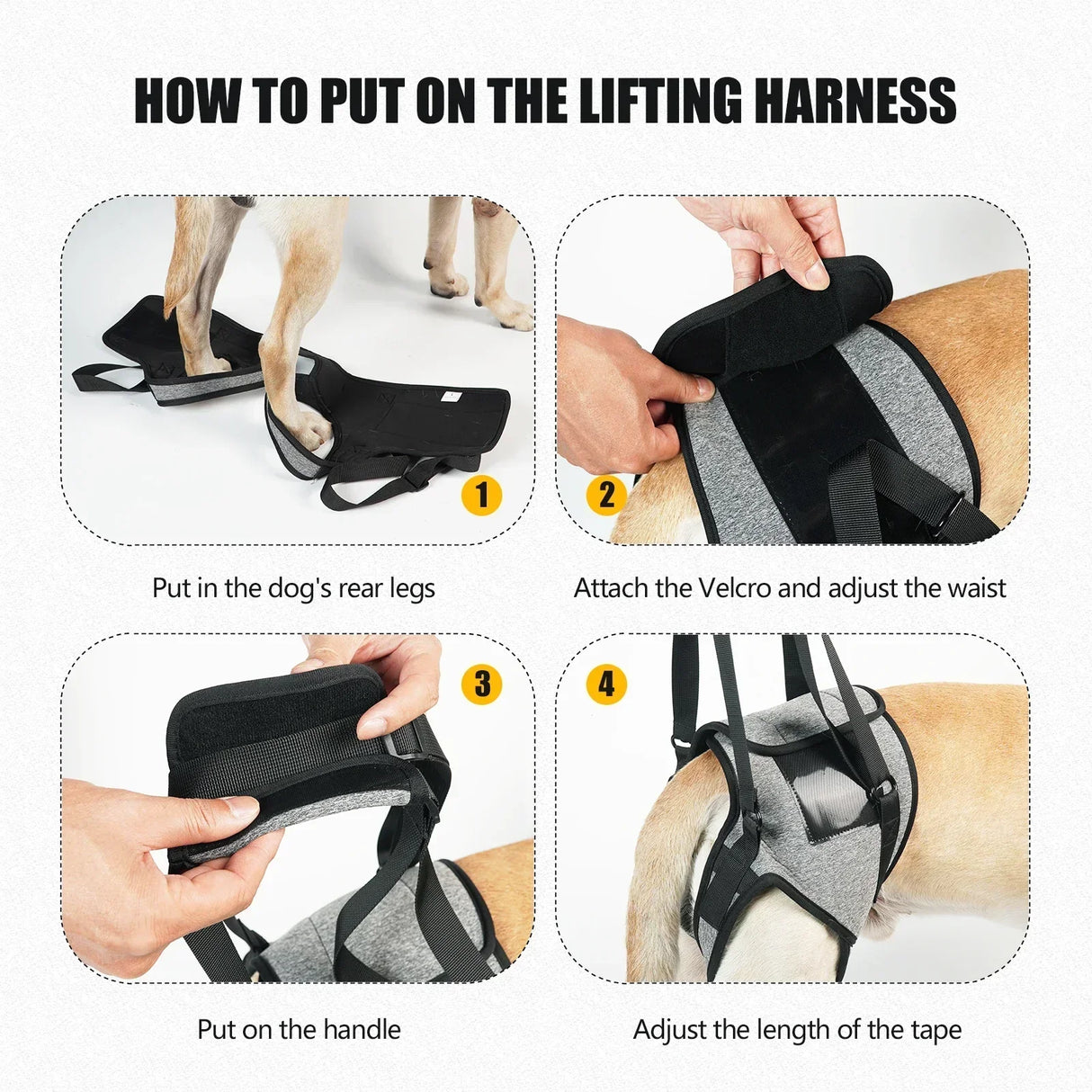 Dog Harness Support Brace for Leg Injury Protector