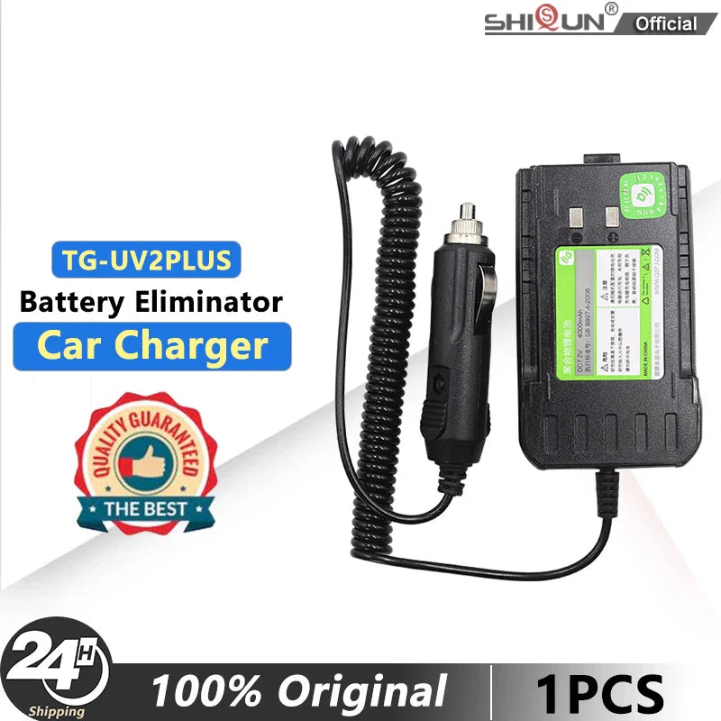 TG-UV2 PLUS Li-ion Battery QuanSheng Walkie Talkie DC