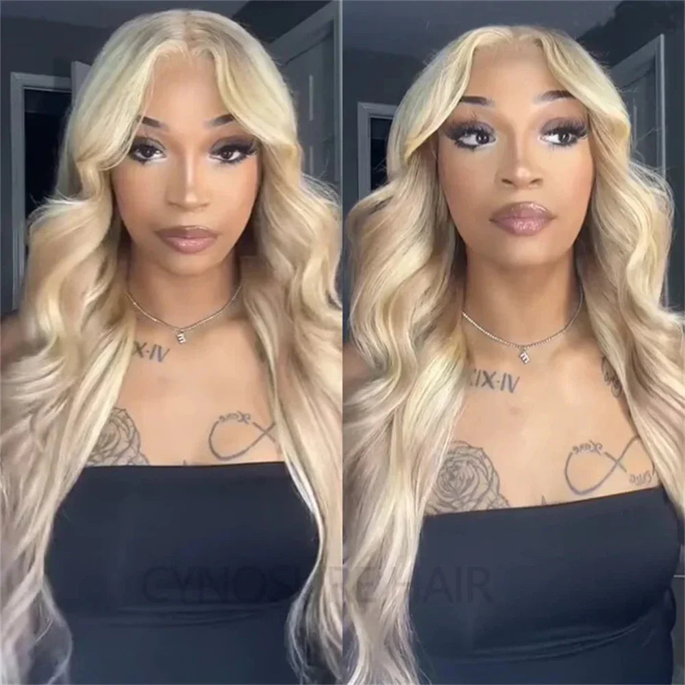 Ash Honey Blonde Lace Front Wig 13x4 Synthetic