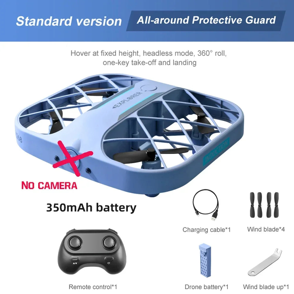H107 RC Drone Wifi Fpv Drones Camera Hd