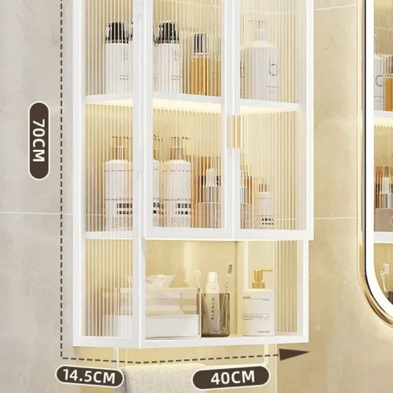 Wall Toilet Bathroom Cabinet Kitchen Organizer Closet Partitions