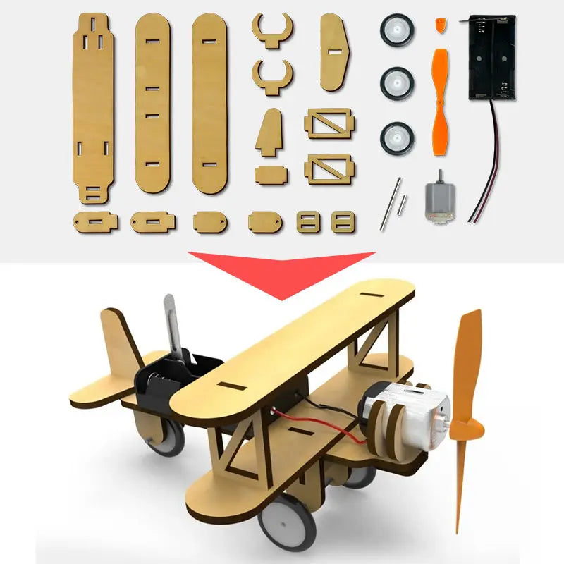 Science Small Experiment Set Handmade Material Children DIY