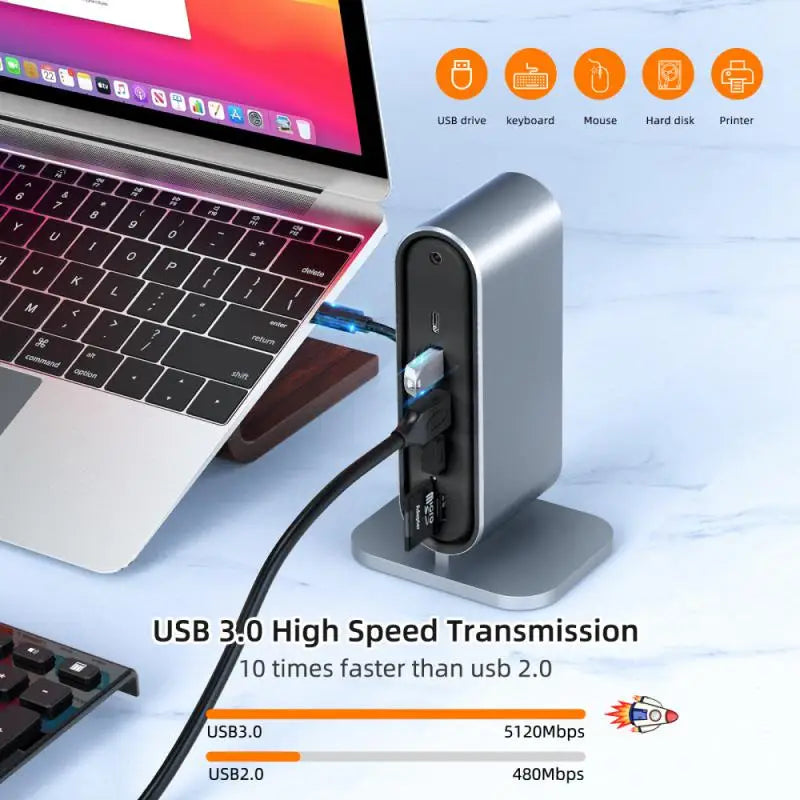 CERASTES NEW USB C HUB Type C to