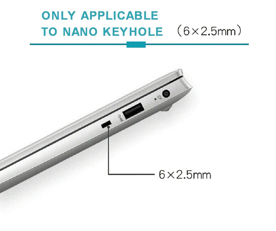 New Laptop Computer Lock Security Security Anti-Theft Laptop