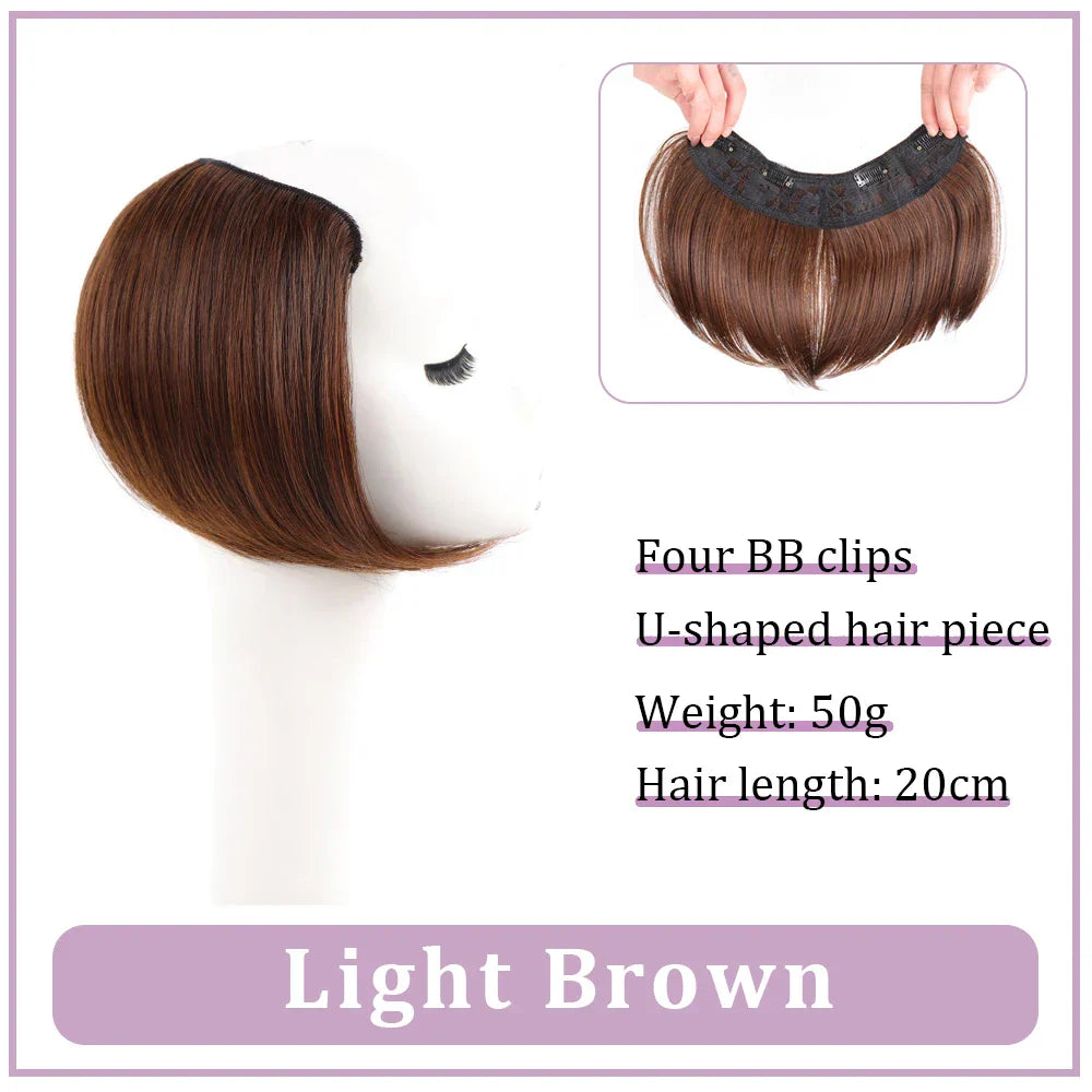 WEILAI Women's V-Shaped Long Hair Extension Synthetic Wig