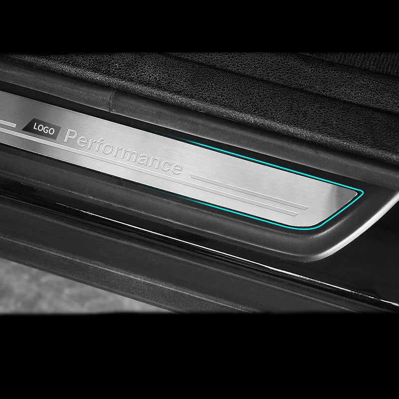 Accessories Door Sill Scuff Plate Guards Protector Sticker