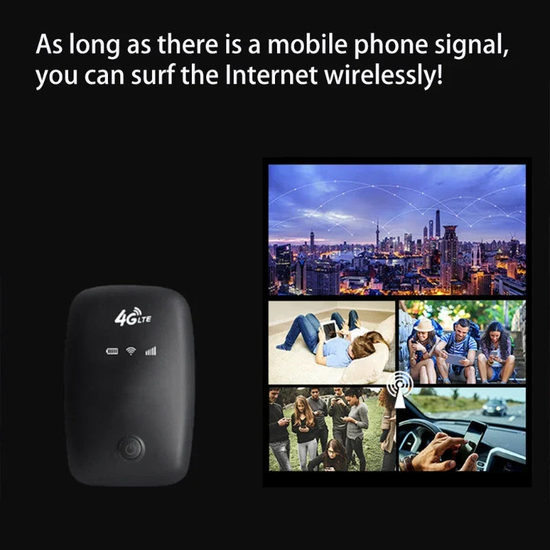 4G Lte Mobile WiFi Hotspot Travel Router Partner