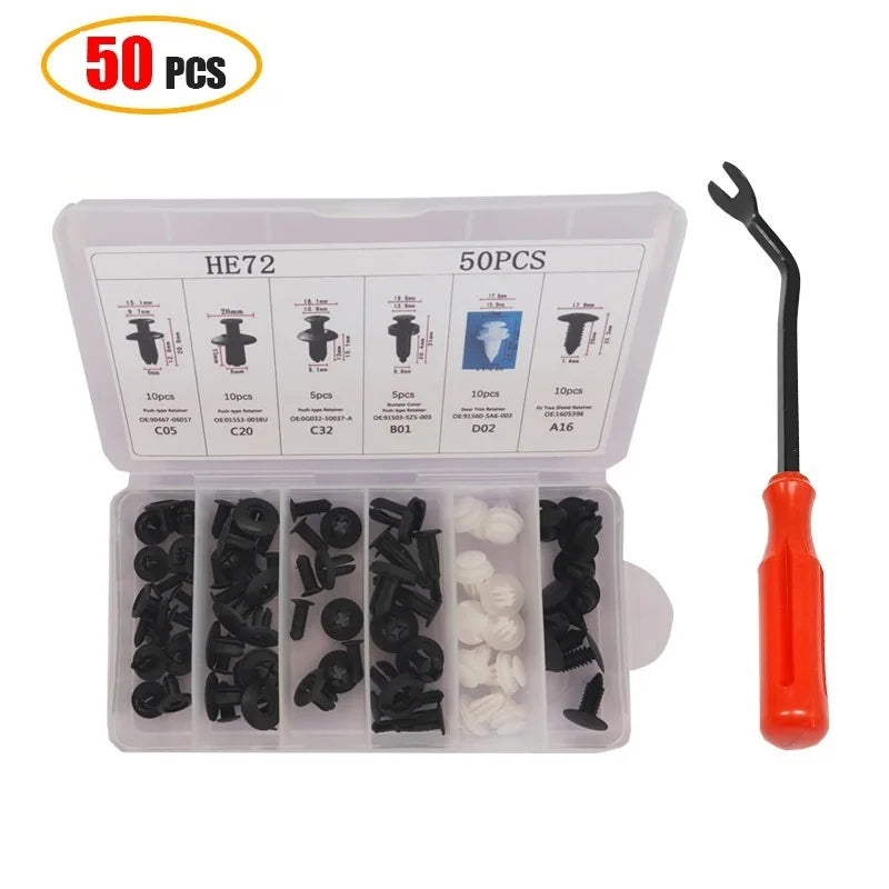 Car Clips Fastener Screws Bumper Interior Decoration Auto