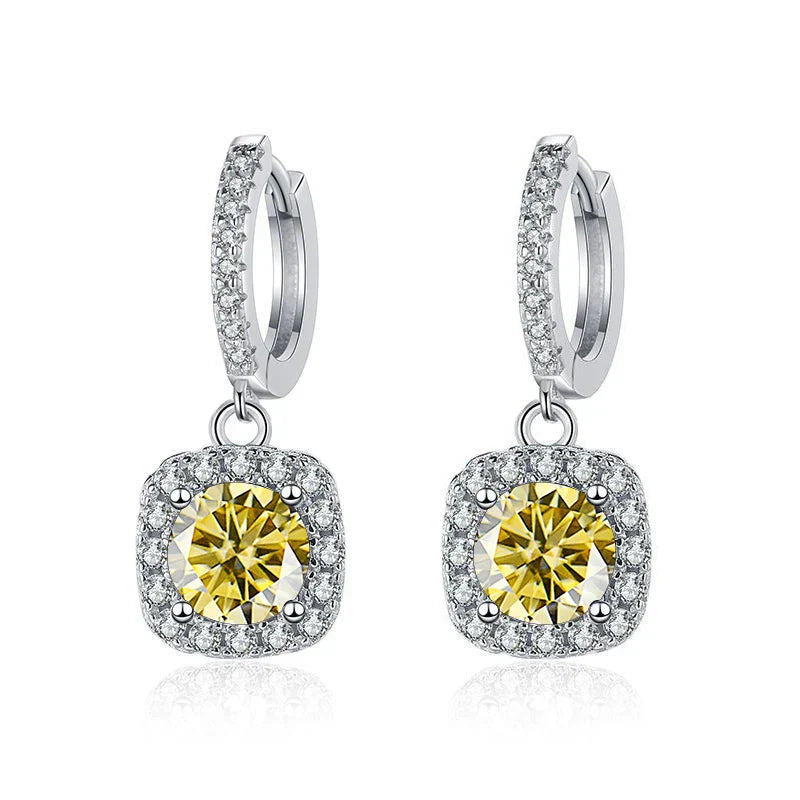 JoyceJelly Luxury Solid Silver 925 Jewelry 1ct D