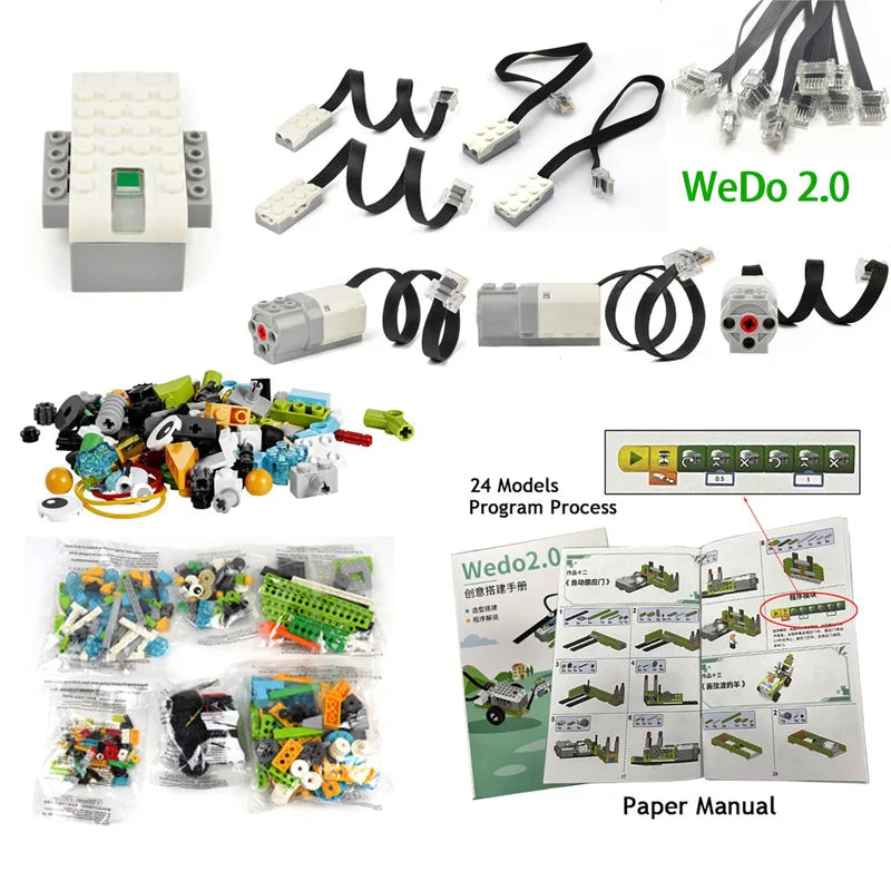 NEW WEDO 2.0 Bricks PF Parts MEDIUM MOTOR