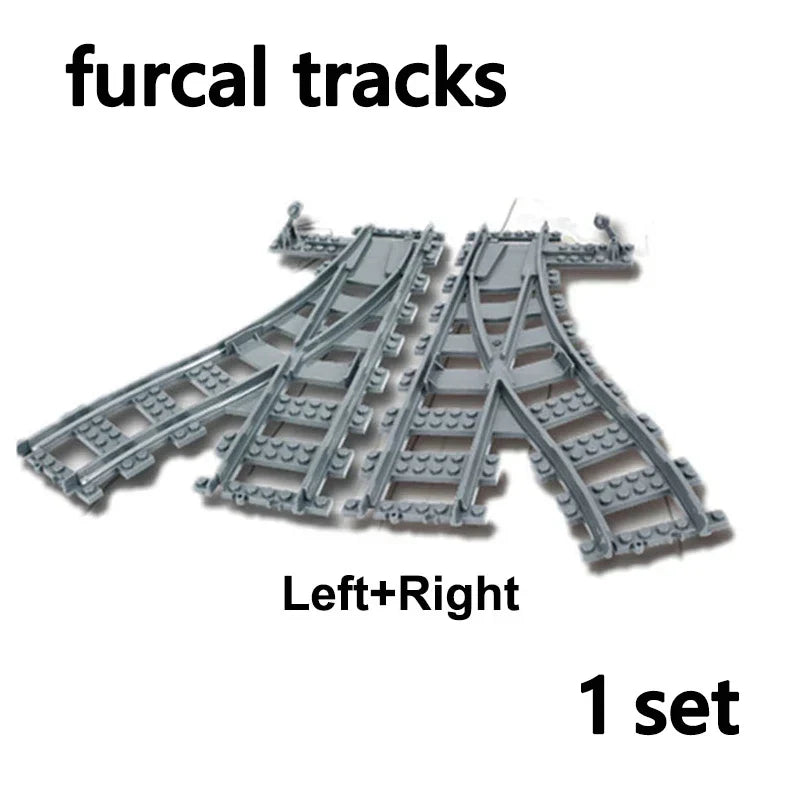 City Trains Parts Bridge Tunnel Model straight curved