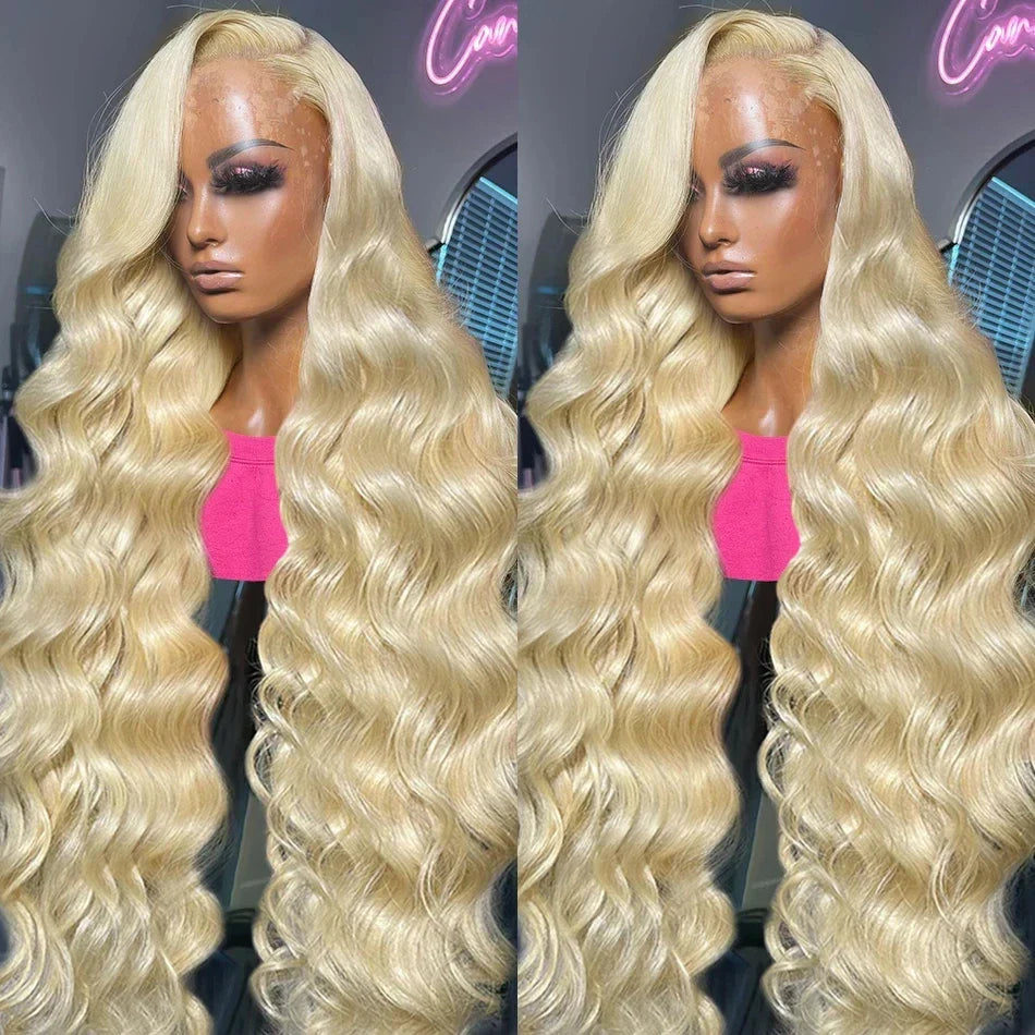 34 30 Inch 613 Hd Lace Frontal Wig