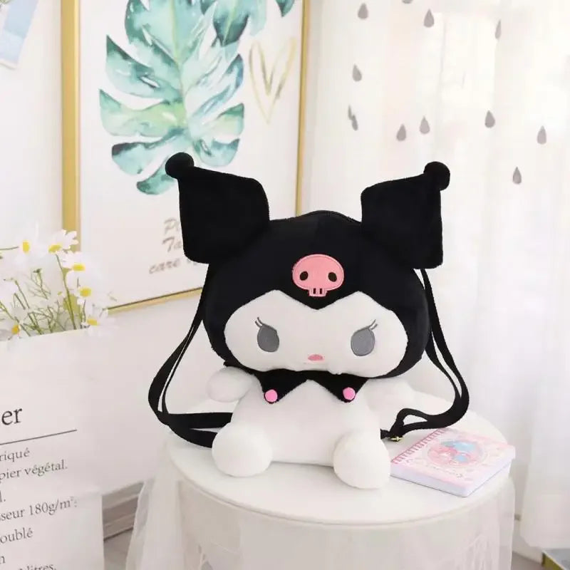 Plush toy backpack melodying backpack girl's cartoon bag