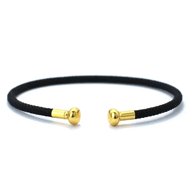 New Fashion Minimalist Stainless Steel Open Bangle Bracelet