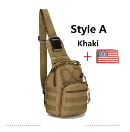 Military Tactical Assault Pack Sling Backpack Molle Sports