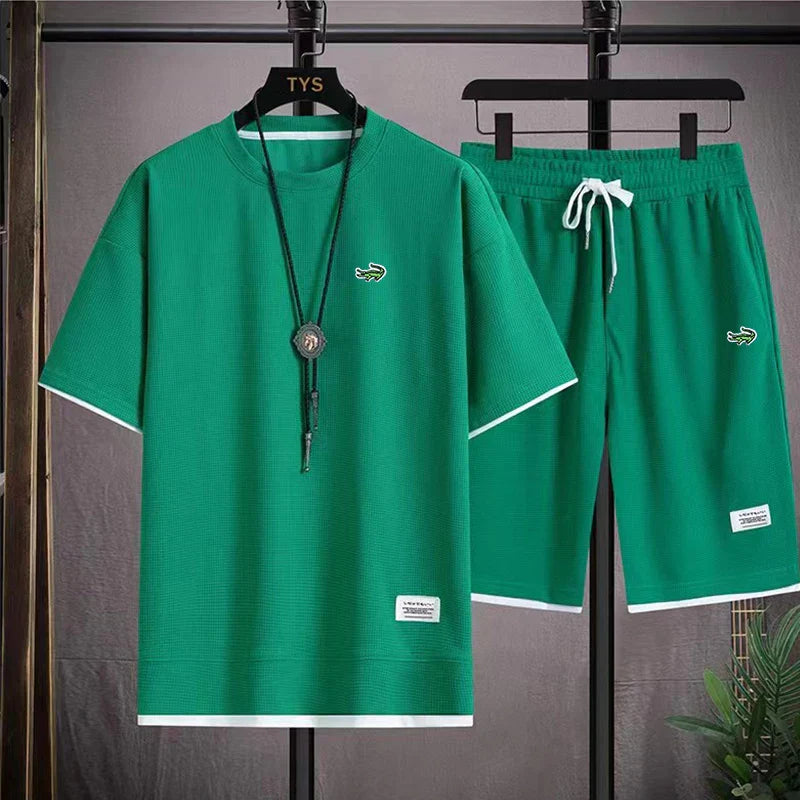 Quick Dry Men's Sports Suit Summer New Men's