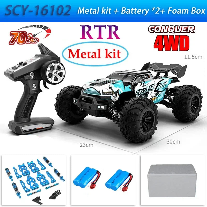 Rc Car Off Road 4x4 High Speed 75KM/H