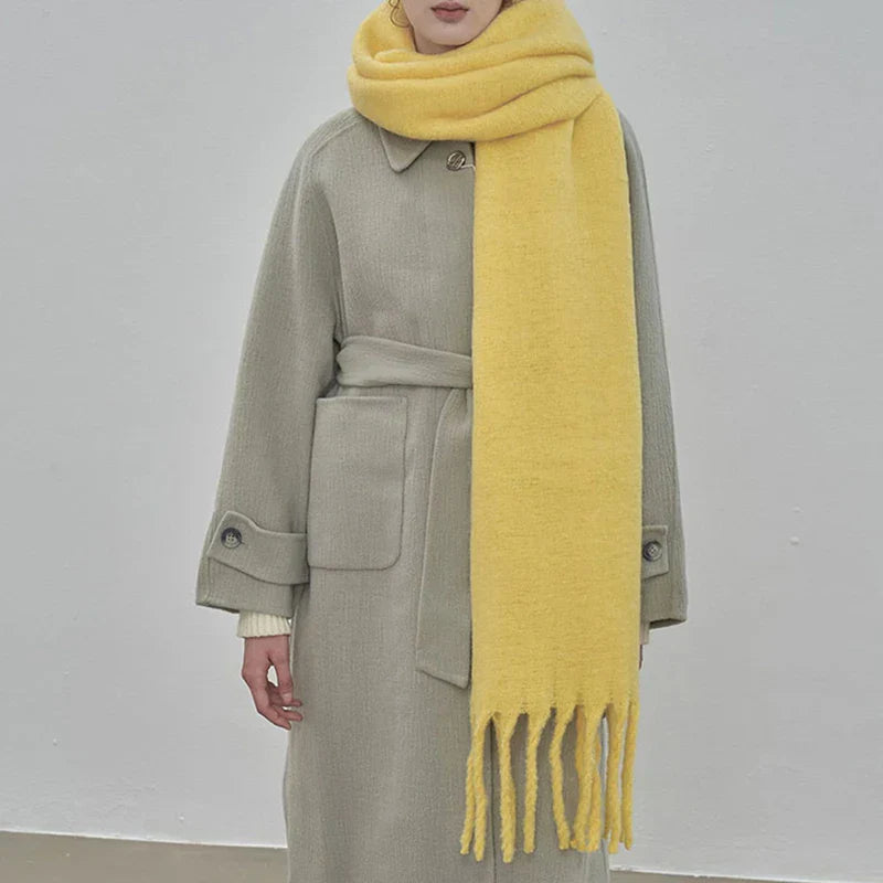 Free Shipping 2023 Winter Plaid Vintage Scarf Women