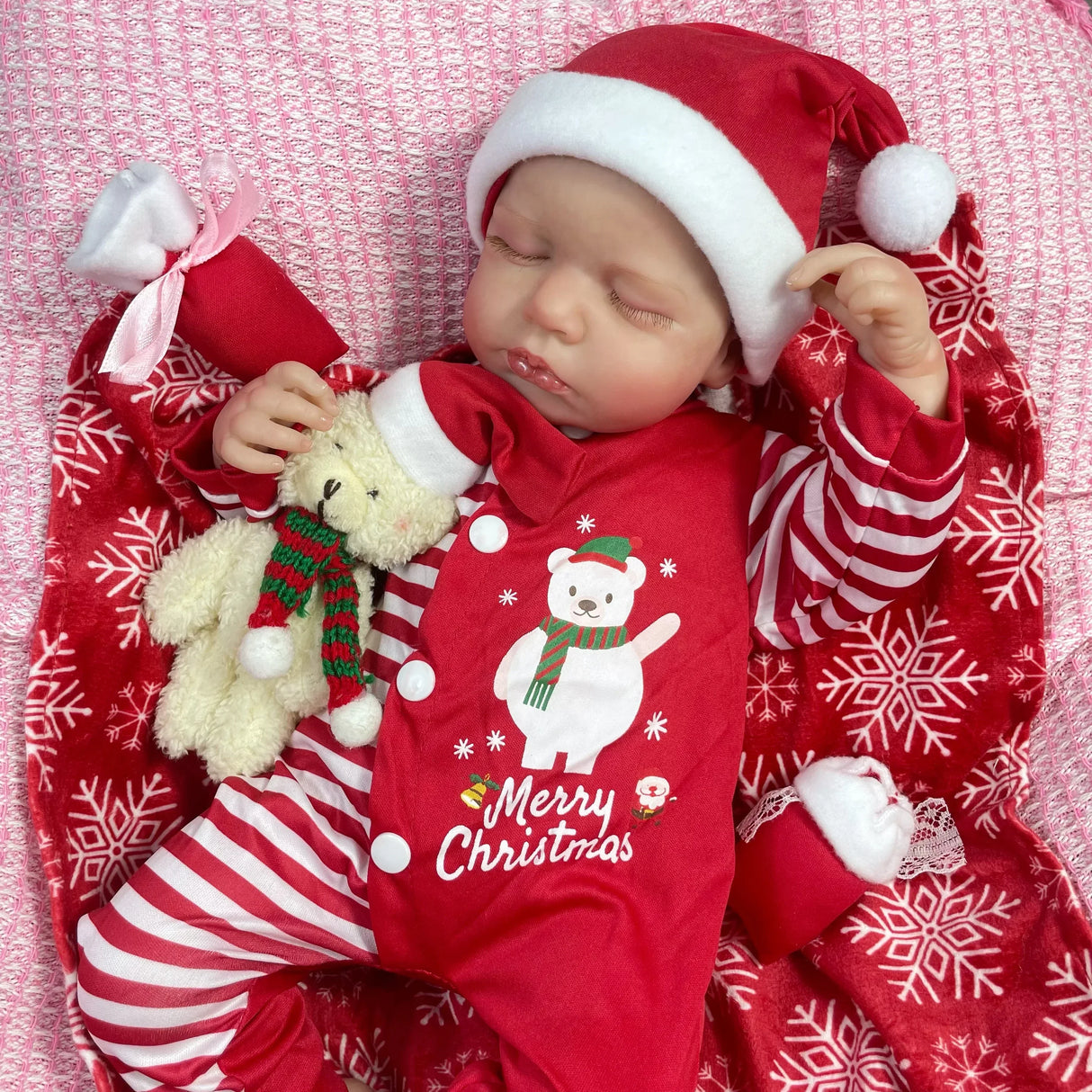 50CM Finished Reborn Baby Dolls LouLou Girl Merry
