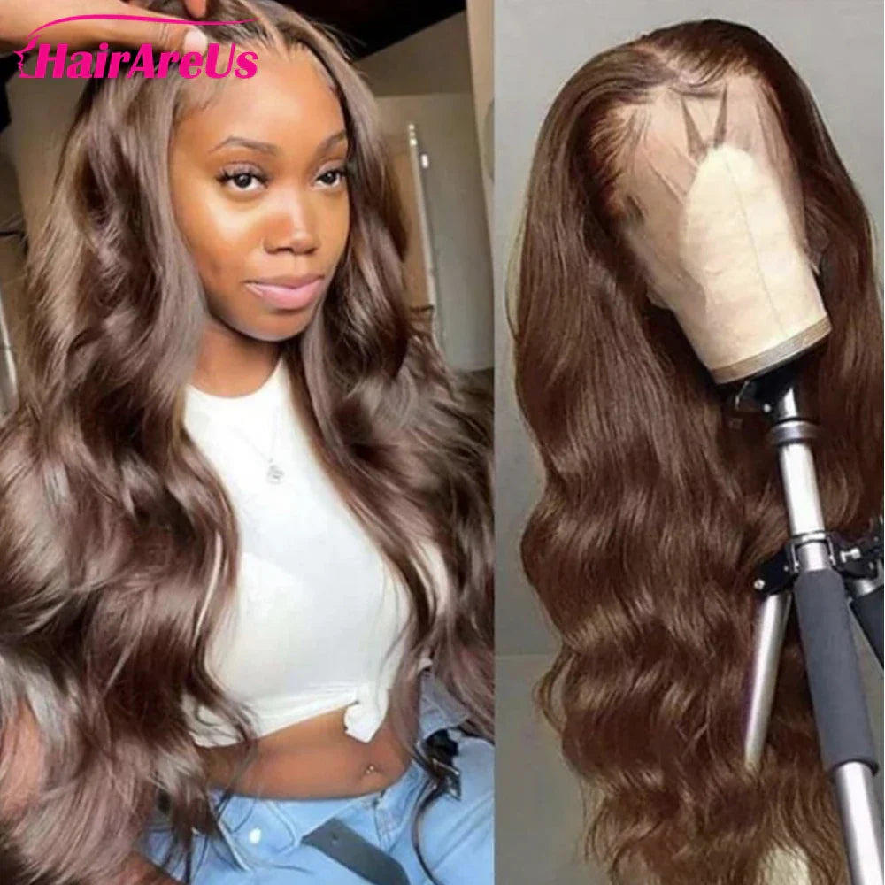 Body Wave Brown Glueless 13x6 HD Lace Frontal