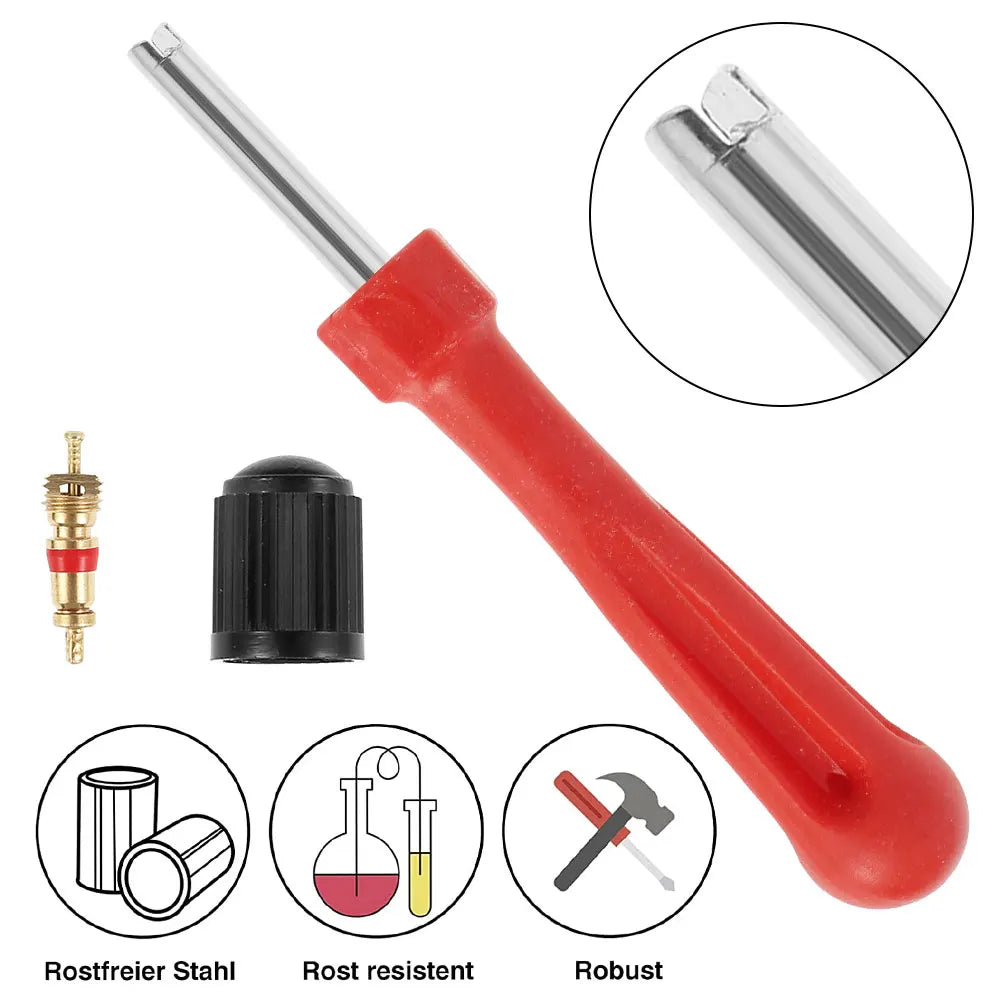 33Pcs Tire Valve Stem Puller Kit Car Motorcycle