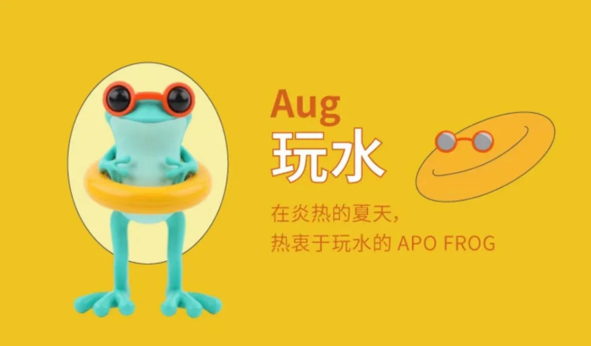 TwelveDot Apo Frogs 12 Months Figurine Xinghui Creations
