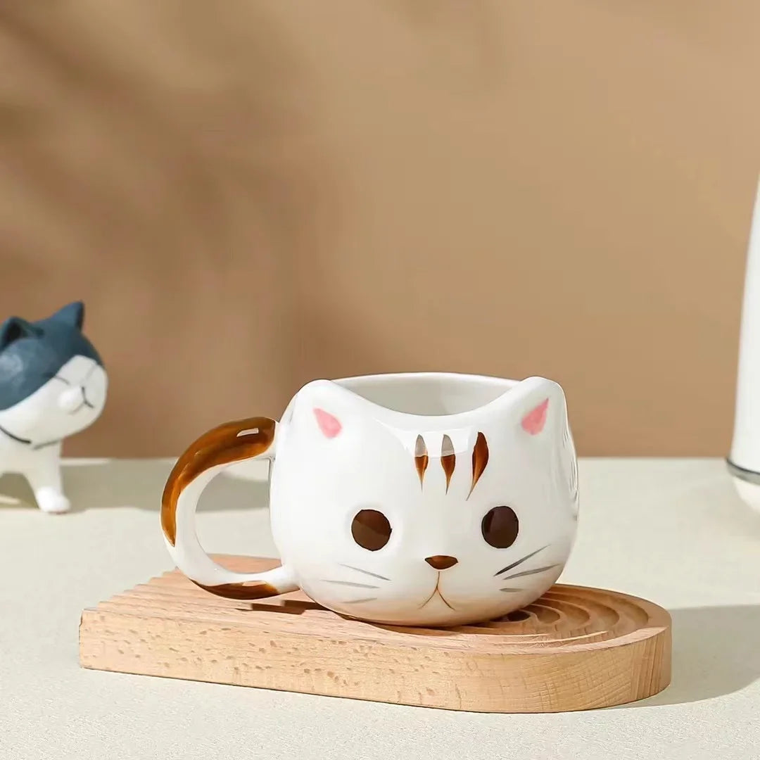 Creative Cat Shaped Mug Cups of Coffee Cup