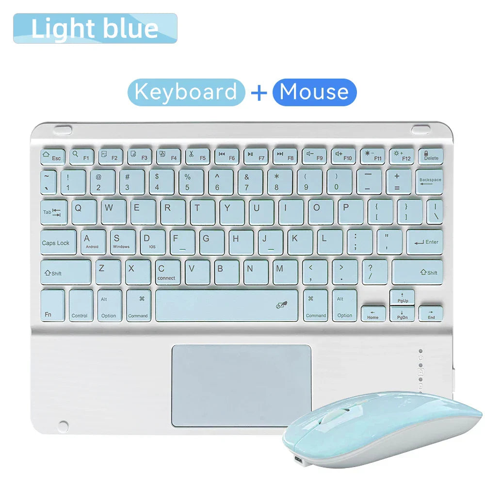 Touchpad Wireless Keyboard and Mouse Combo For iPad