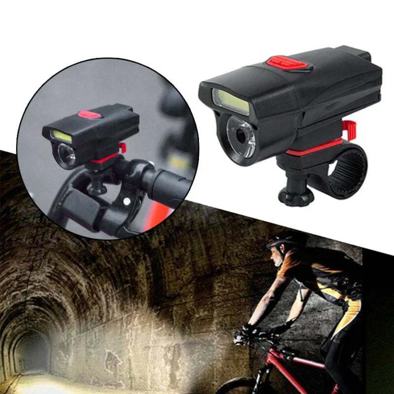1 Set 17x12cm LED COB Cycling Bike Light