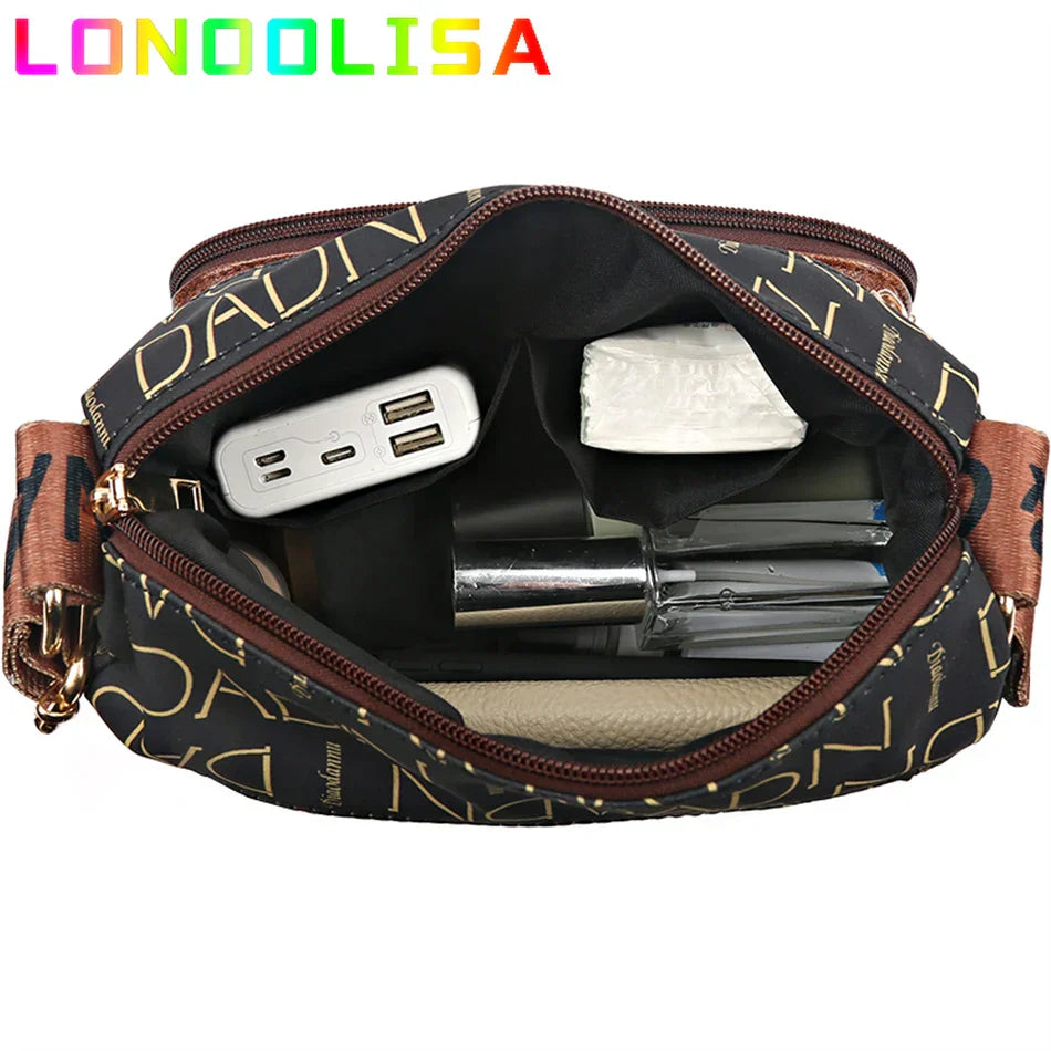 High Quality Vintage Women's Messenger Bag Ladies Crossbody