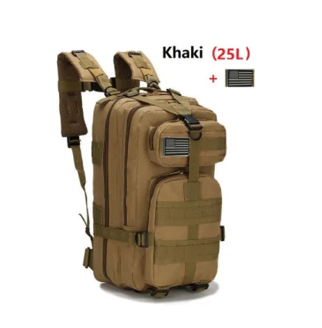 55L 4-in-1 Tactical Molle Backpack for Hiking & Camping