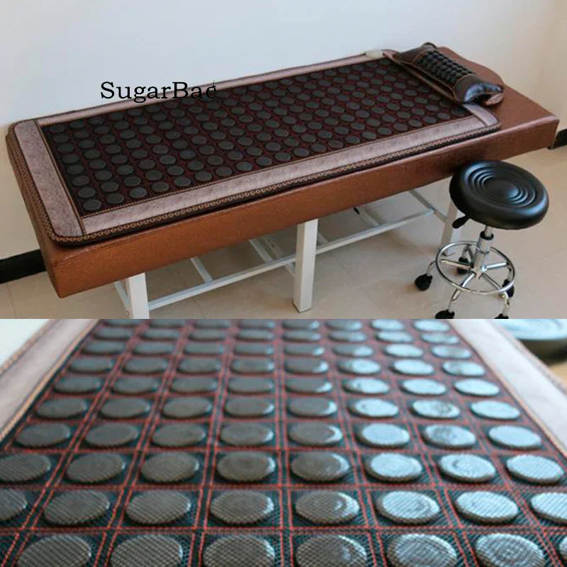 Health Care MagneticTourmaline Stone Cushion Germanium Stone Mat