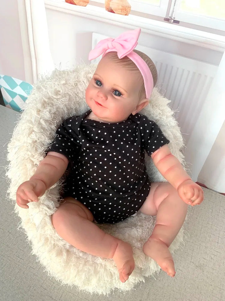 19Inch Already Finished Reborn Baby Doll Maddie Smile