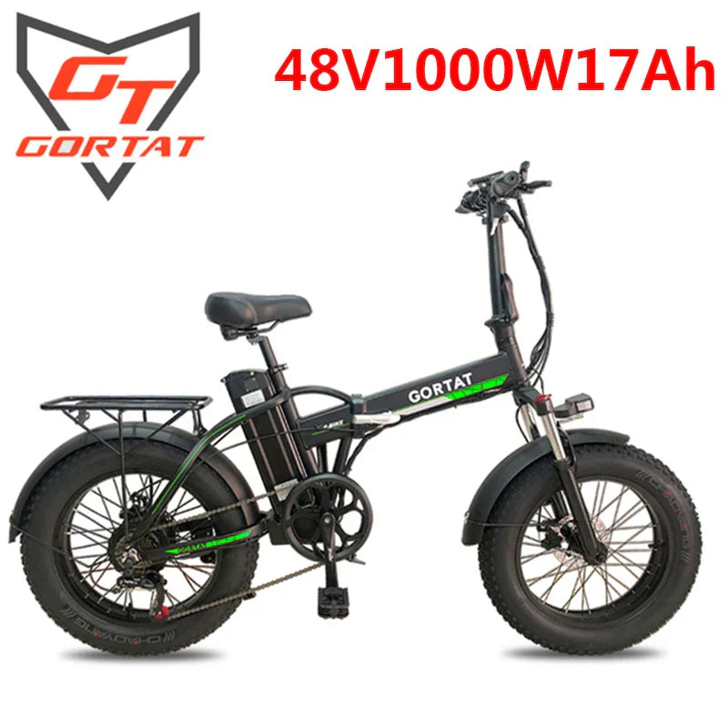 Electric Bicycle 20 Inch 1500W 48V 18Ah Folding