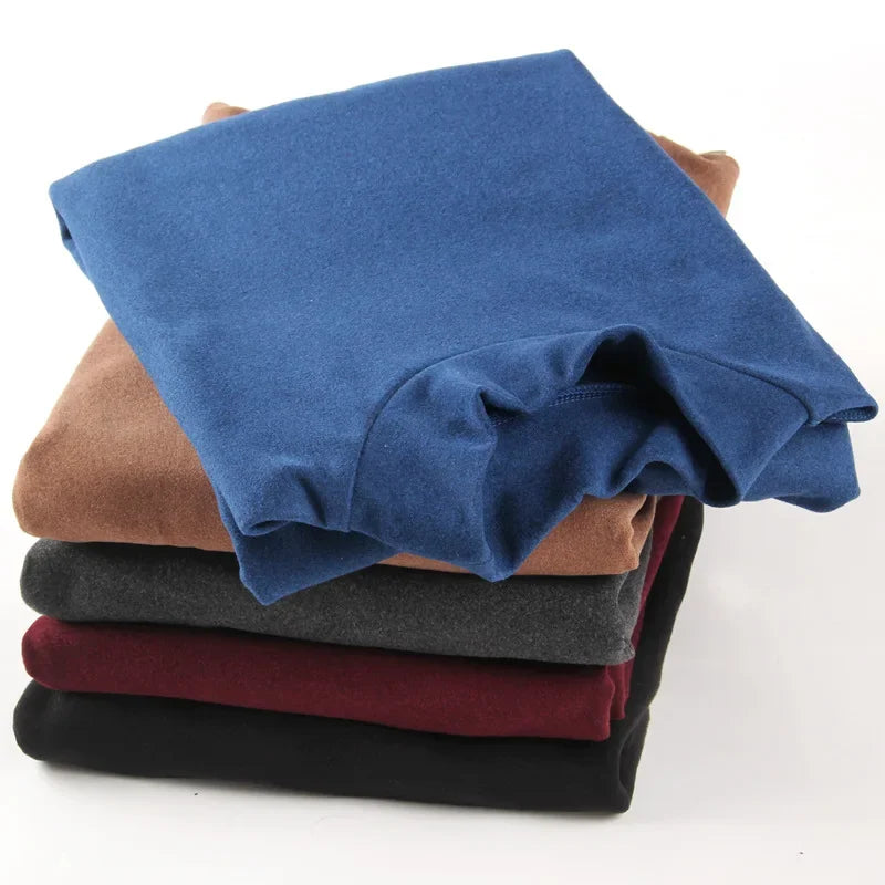 Winter Warm Half High Collar Fashion Thermal Underwear